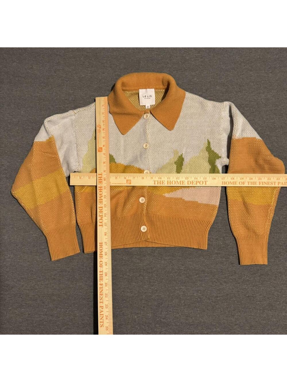 Women’s Lelis crop vintage sweater size XS - Picture 2 of 5